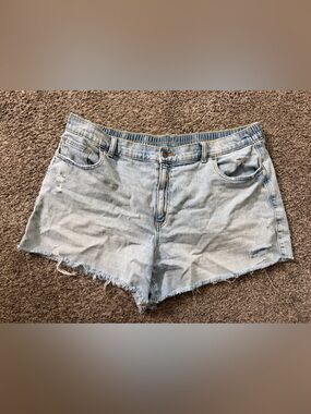 Aerie denim shorts
